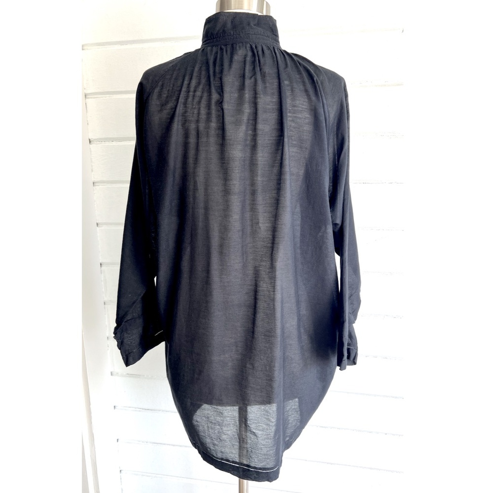 MALIA MILLS Matira Tunic in Cotton Voile - 4/L - Picture 7 of 12